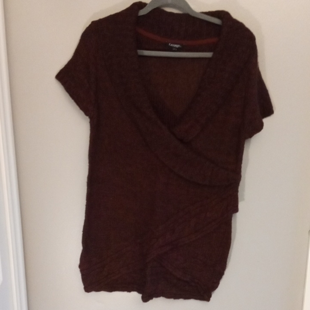 Canyon River Blues Deep Red V-Neck Sweater